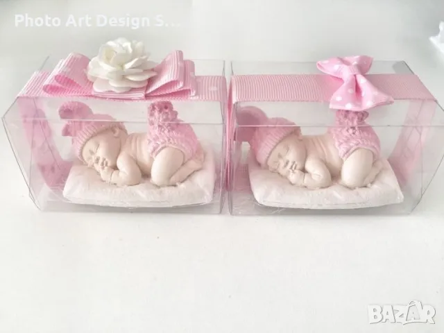 ~•°Гипсова фигурка за всеки повод "Спящо бебче"°•~, снимка 6 - Фигурки - 48728445