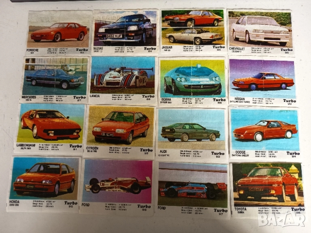 Картинки от дъвки Турбо, снимка 11 - Колекции - 42006220