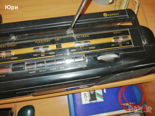 Продавам двукасетъчен стерео касетофон Kansai, снимка 4 - Радиокасетофони, транзистори - 39263890