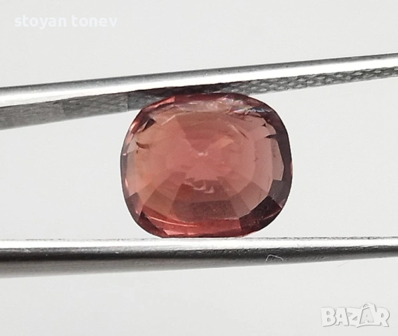 Рядък 2.49кт естествен ненагряван Падпараджа шпинел от Мианмар! Сертифициран! Нов!, снимка 5 - Други - 53649383