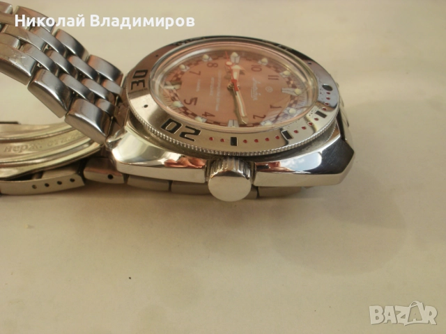 Vostok Восток Анфибия diver автомат мъжки ръчен руски часовник, снимка 7 - Мъжки - 51671340