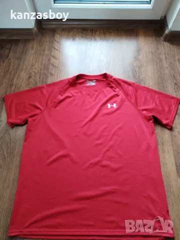 Under Armour - страхотна мъжка тениска Л, снимка 5 - Тениски - 49667861