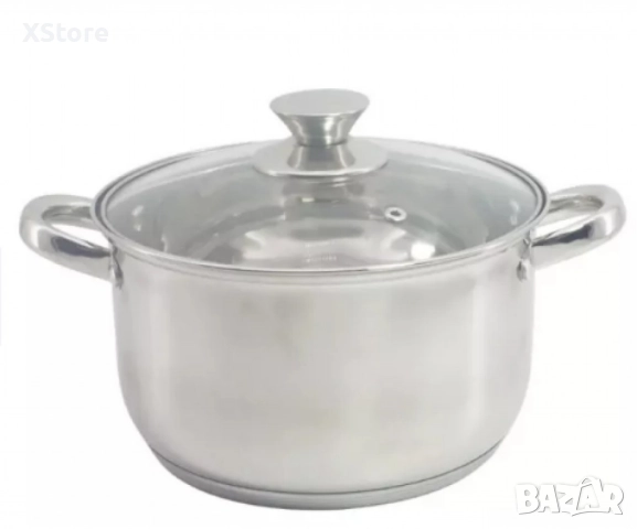 Тенджера Rosberg, 16/18/20/22/24/26 см, Неръждаема стомана