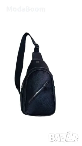 Стилна и практична черна унисекс чанта през рамо, снимка 2 - Чанти - 48904538