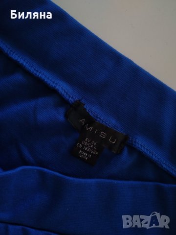 Нова синя пола Amisu, снимка 2 - Поли - 34177070