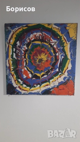 Абстрактна картина с орнаменти