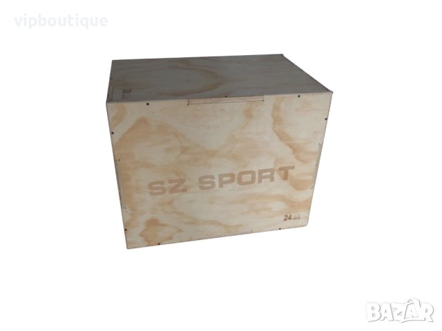 Дървен сандък за скачане Wood Jump Box, снимка 2 - Фитнес уреди - 41522915