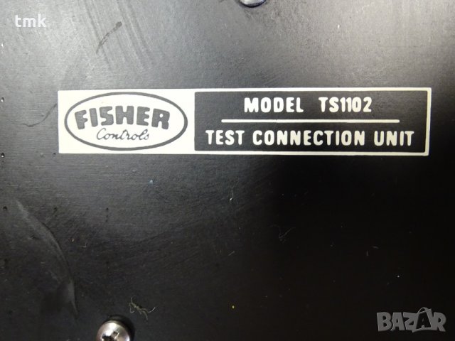тестер на куплунзи FISHER test connection unit TS1102, снимка 4 - Други машини и части - 34100337