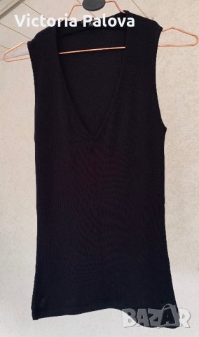 Красив топ MASSIMO DUTTI рипс, снимка 3 - Корсети, бюстиета, топове - 41466901