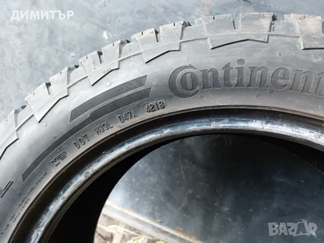 2бр.всесезонни гуми CONTINENTAL 235/55/18 100V DOT 4218, снимка 7 - Гуми и джанти - 48762456