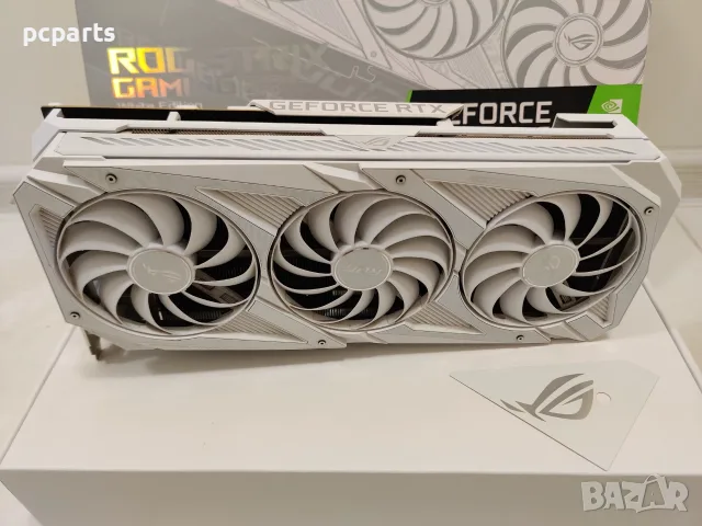 Видео карта RTX 3080 10GB Asus ROG Strix White Edition