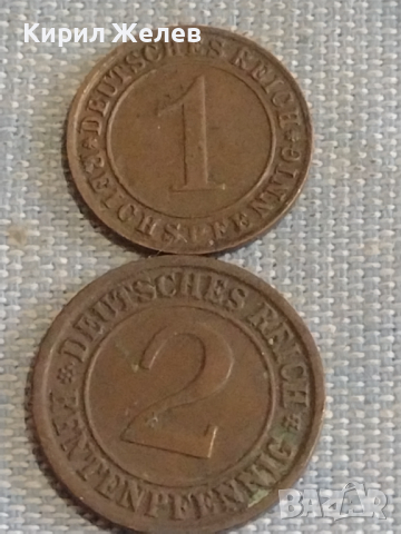 Лот монети 6 броя DEUTCHES REICH PFENNIG Германия различни години и номинали за КОЛЕКЦИЯ 31519, снимка 8 - Нумизматика и бонистика - 44636698