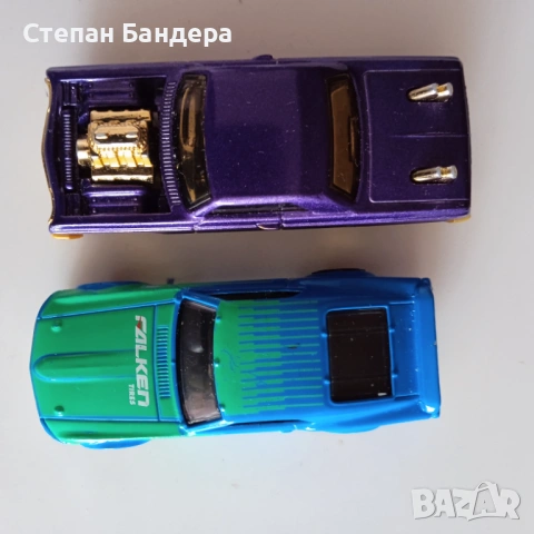 2 за 1 КАТО НОВИ 1964 CHEVY IMPALA+1969 FORD MUSTANG Boss 302 HOTWHEELS toy cars, снимка 6 - Колекции - 53536273