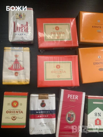 Стара колекция неотворени цигари – немски марки, снимка 2 - Колекции - 53491584