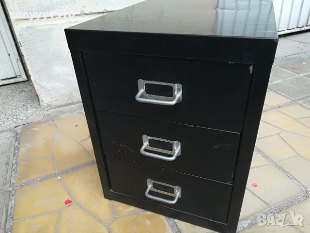 метален контейнер с 3 чекмеджета 41Х36Х28см 0406231039, снимка 2 - Други инструменти - 40951464