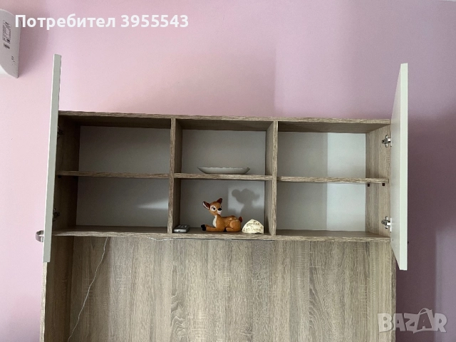 Бюро с надстройка , снимка 2 - Бюра - 51798952