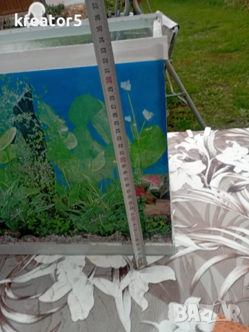 Аквариум за риби -50литра, снимка 4 - Аквариуми - 52202304