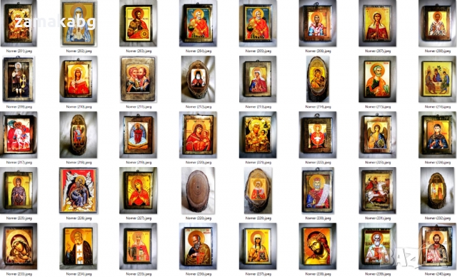 Уникални ръчно изработени репродукции на икони върху естествено дърво, снимка 7 - Икони - 35717175