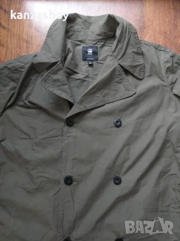 G-STAR HIGH TRENCH SHORT SLEEVE DRESS WMN - страхотна дамска рокля М, снимка 3 - Рокли - 49262933