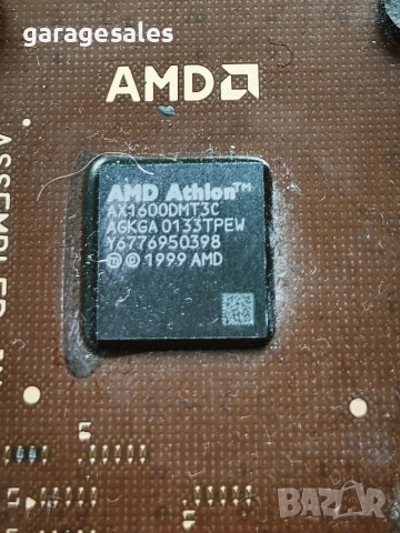 Винтидж процесор AMD Athlon от 1999 г., снимка 2 - Антикварни и старинни предмети - 52791970
