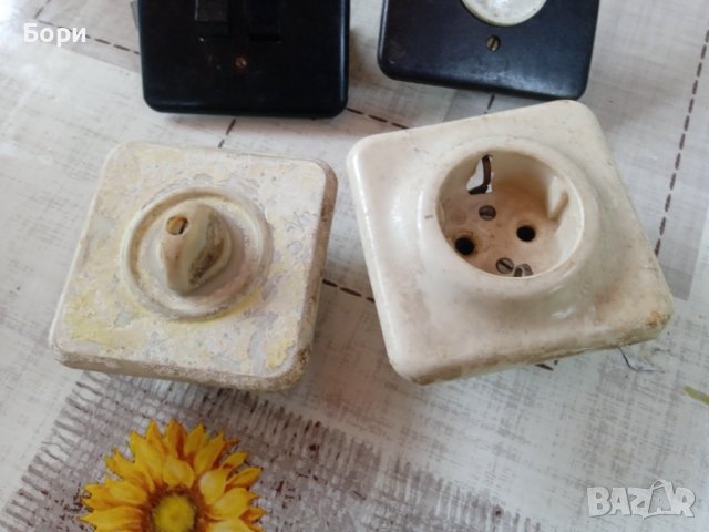 Стари ел.ключове,контакти, снимка 4 - Други ценни предмети - 40940303