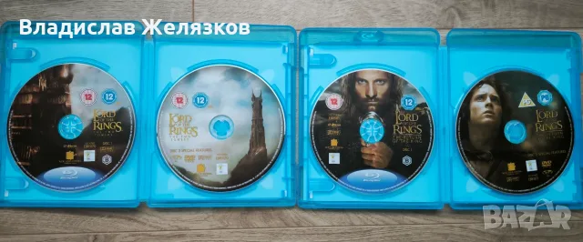 Два Blu-ray диска The Lord Of The Rings, снимка 2 - Blu-Ray филми - 56183808
