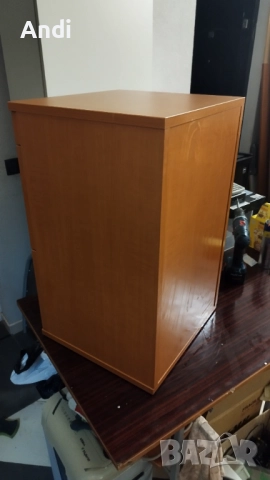 Офис шкаф с три чекмеджета  - контейнер за бюро 42,5/40.5/68,5см, снимка 3 - Шкафове - 52419130