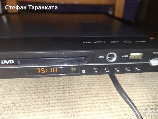 DVD player със вход за Микрофон , снимка 4 - Плейъри, домашно кино, прожектори - 56259204