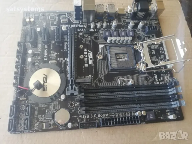 Дънна платка Asus H97M-E Socket LGA1150, снимка 8 - Дънни платки - 47386434