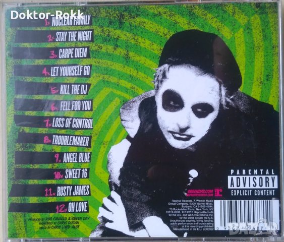 Green Day – ¡Uno! (2012, CD) , снимка 5 - CD дискове - 41648555