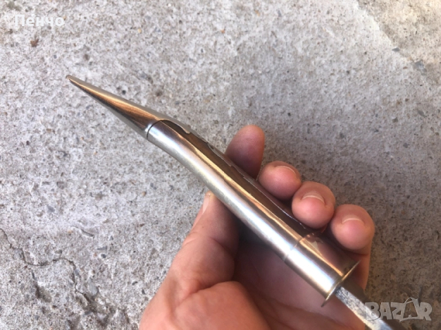 стар нож "Вълчи зъб" с кания, снимка 10 - Ножове - 50149186