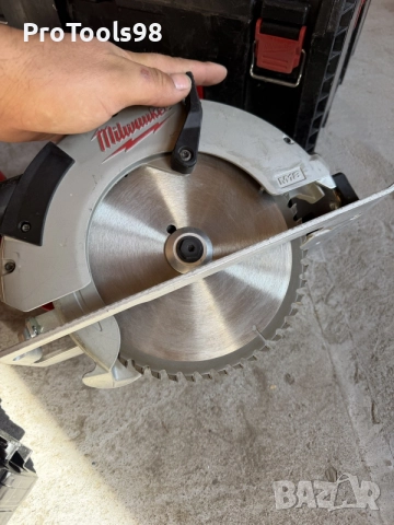 Milwaukee M18BLCS66 безчетков циркуляр, снимка 8 - Циркуляри - 56167580