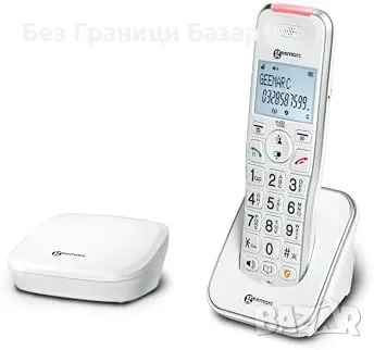 Нов Geemarc Liberty 200 – телефон със силен звънец и големи бутони