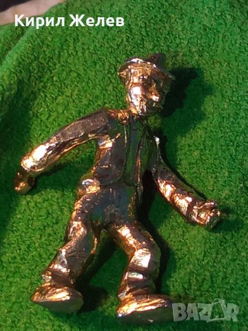 ОЛОВНА ФИГУРКА ЧОВЕЧЕ ПИЯНИЦА МЕТАЛНА СТАТУЕТКА за КОЛЕКЦИЯ ХУДОЖЕСТВЕНА МАЙСТОРСКА РАБОТА 24833, снимка 13 - Колекции - 34485637