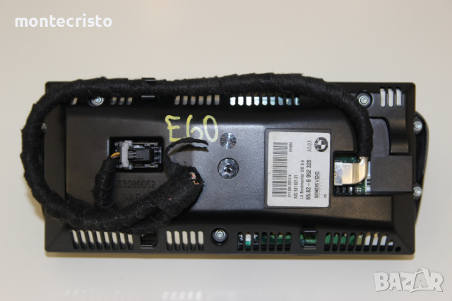 Дисплей навигация BMW E60 E61 Serie 5 65826952328 / 65.82-6 952 328 CID 8.8 голяма навигация, снимка 4 - Части - 44511933