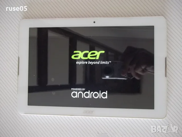 Таблет "Acer" бял