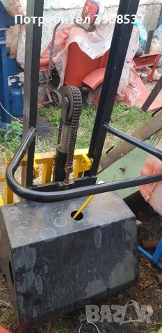 хидравлична повдигаща количка, снимка 3 - Други машини и части - 51449704