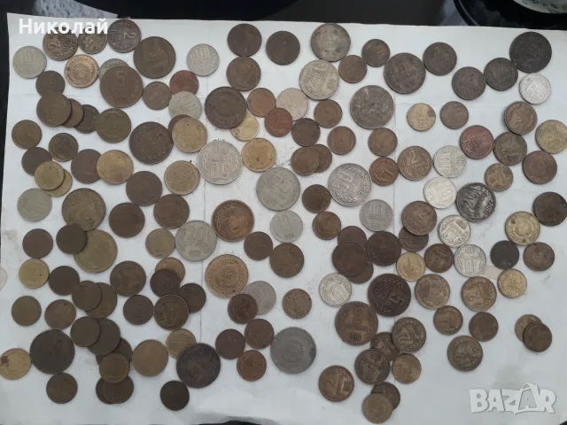 лот от 150 броя социалистически разменни монети