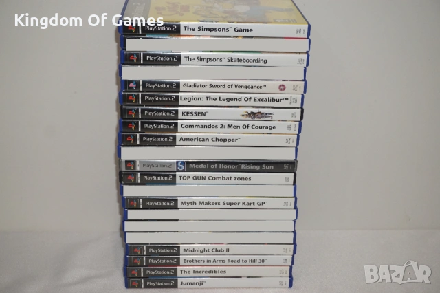 Игри за PS2 The Simpsons/Gladiator/Legion/Top Gun/The Incredibles/Commandos 2/Jumanji, снимка 18 - Игри за PlayStation - 45514116