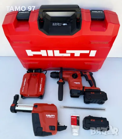 Hilti TE 6-22 + TE DRS-4/6 Nuron - Безчетков перфоратор с прахоуловител 2024г., снимка 1