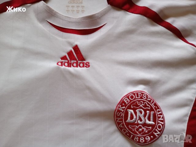 Дания 2006/07 оригинална футболна тениска Adidas FORMATION фланелка за футбол дълъг ръкав, снимка 3 - Футбол - 40951247