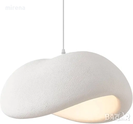 Wabi sabi таванна лампа с 3 глави и 60 см основа регулируема височина, снимка 6 - Лампи за таван - 53133877