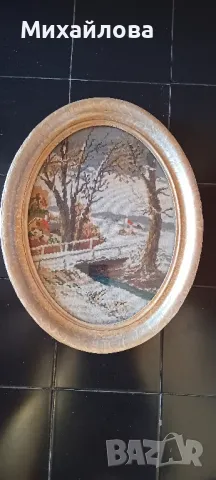 Гоблен "Зима стара" от колекция"Сезони" на Вилер , снимка 5 - Гоблени - 49354284