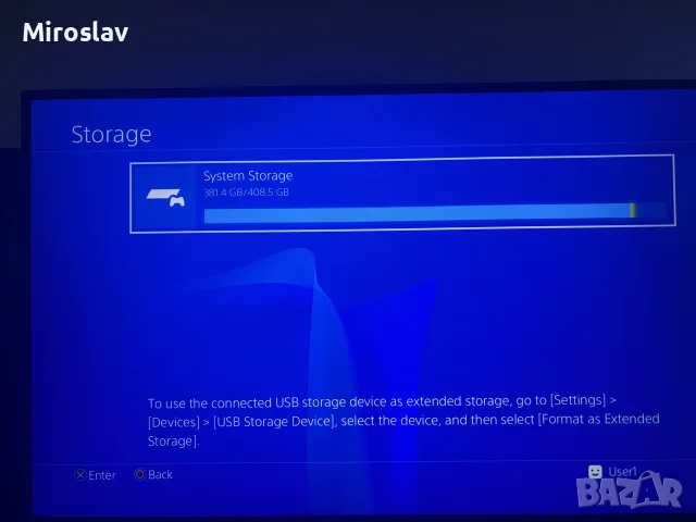 Хакнат Ps4 FAT 500GB 10 вкарани игри, снимка 8 - PlayStation конзоли - 56331668
