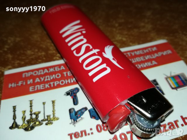 WINSTON-ЧЕРВЕНА ЗАПАЛКА 2110212025, снимка 5 - Запалки - 34541142