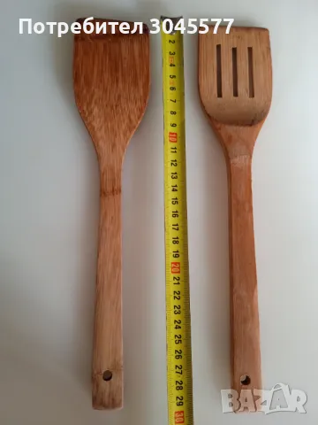 Шпатули дървени 2 бр., снимка 1