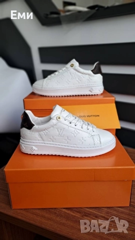 Louis Vuitton мъжки луксозни обувки сникърси нов модел , снимка 14 - Спортни обувки - 51673894