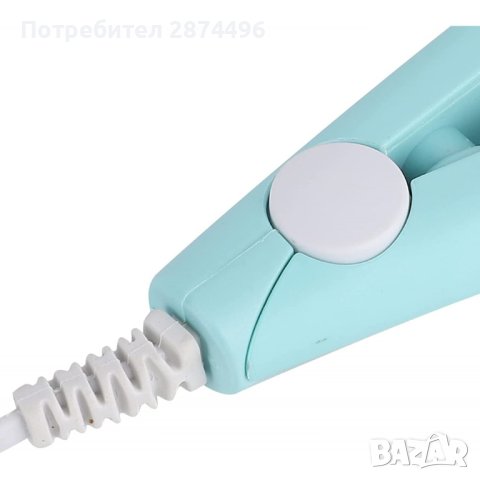 3882 Мини преса за вафлички, снимка 6 - Преси за коса - 41703295