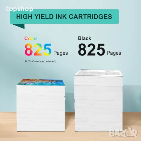 Чисто нови запечатани, пълен комплект касети LOFBLAT 912XL за HP OfficeJet Pro 8020 8022 8025 , снимка 3 - Консумативи за принтери - 53855303