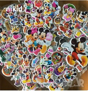  3D Мики и Мини Маус лист самозалепващи лепенки ръчна изработка декорация и др.